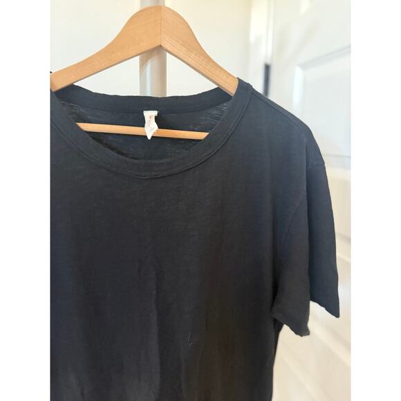 Anthropologie Daily Practice Chill Out Twofer Mini Dress Black Size Small - Picture 2 of 8